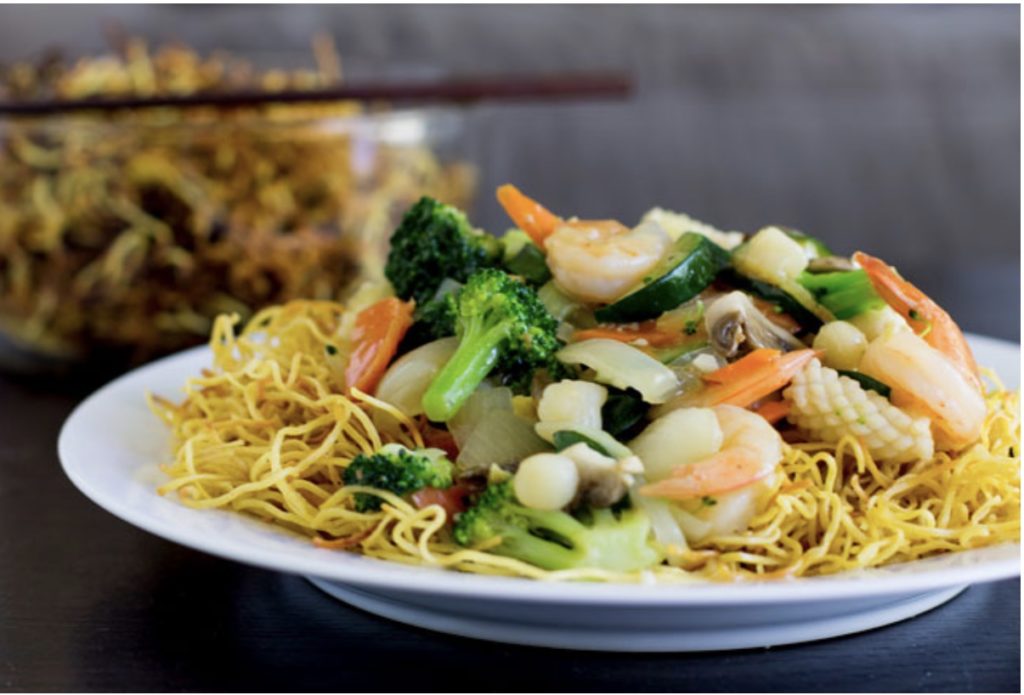 Seafood chow Mein